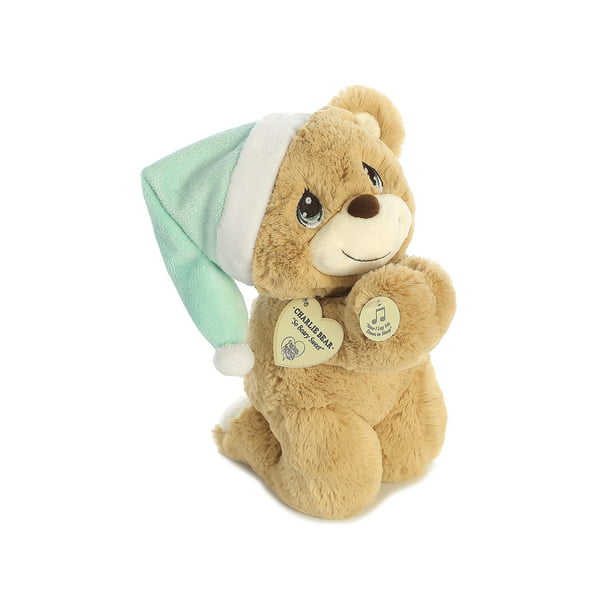 Bear Angel Plush Stuffed Animal Cute Cuddly Soft Precious Moments 8" Charlie